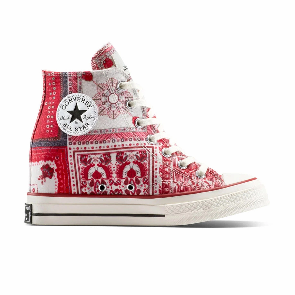   Isabel Marant Chuck 70 Wedge 'Vanilla Ice Red' Stable Grip Hypergrip Texture