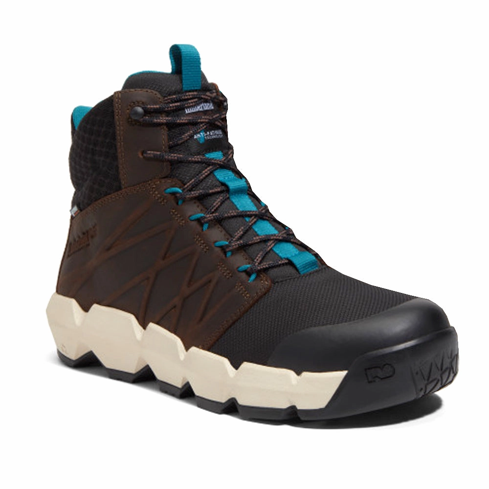 Industrial Traction Heavy Duty Boot Design Morphix 6 Inch Waterproof Composite Toe Work Boots