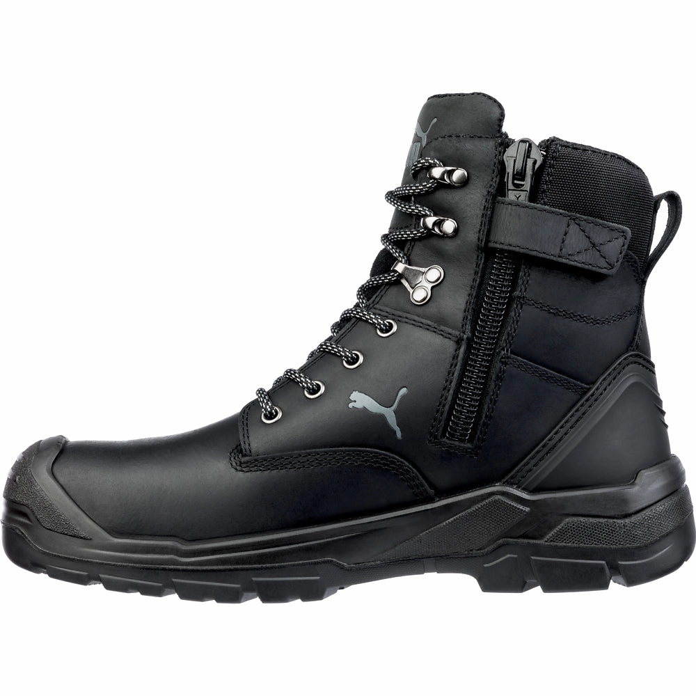 Industrial Comfort Long-lasting Support Conquest Zip 7 Inch Electrical Composite Toe Work Boots