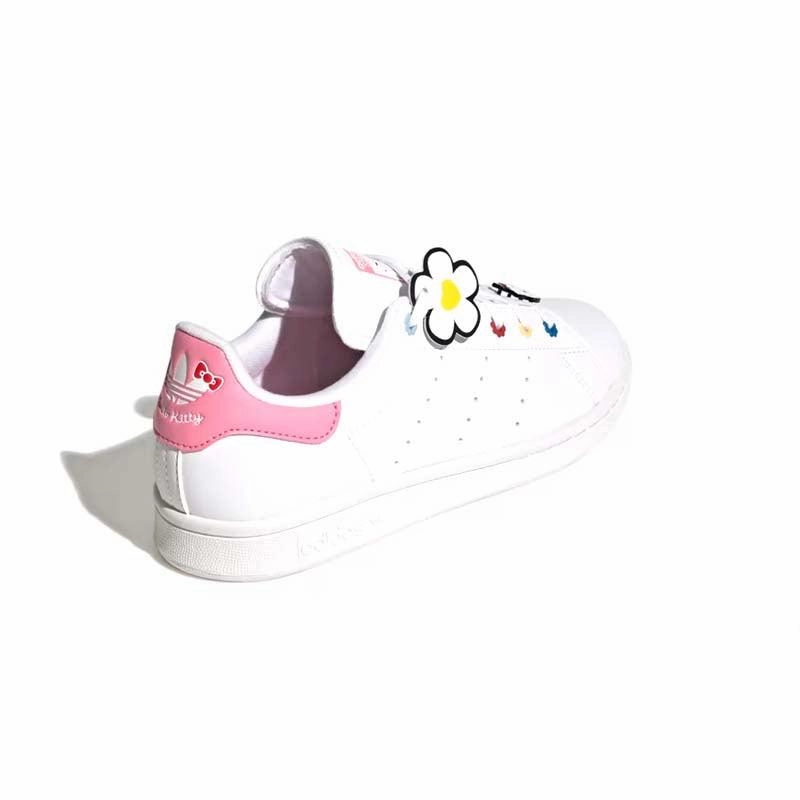   Hello Kitty Kid's Stan Smith 'Bliss Pink' Stacked Heel Technology Supportive midsole
