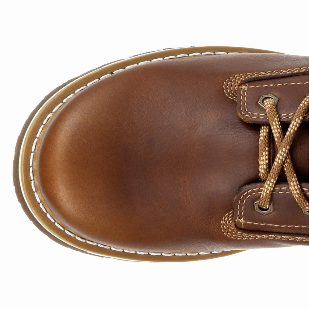 All-day Protection Heavy Duty Toe Cap Wedge 6 Inch Waterproof Soft Toe Work Boots