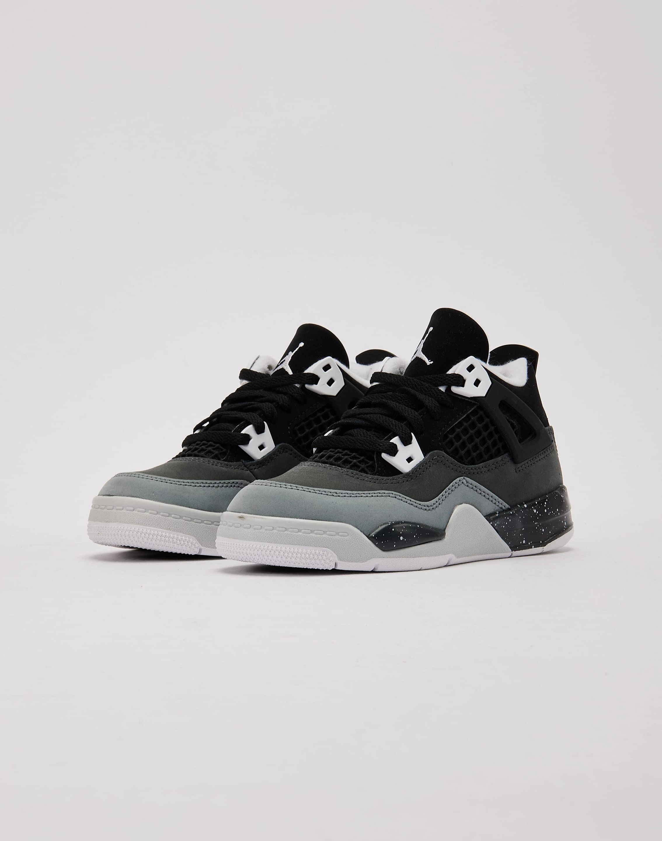 Layered Chic Jordan Air Jordan 4 Retro 'Fear' Pre-School