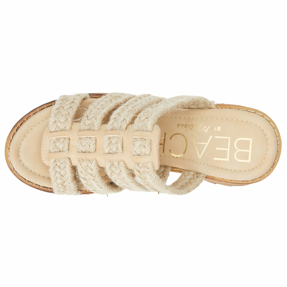 Daze Block Heel Platform Sandals neutral - colors Padded