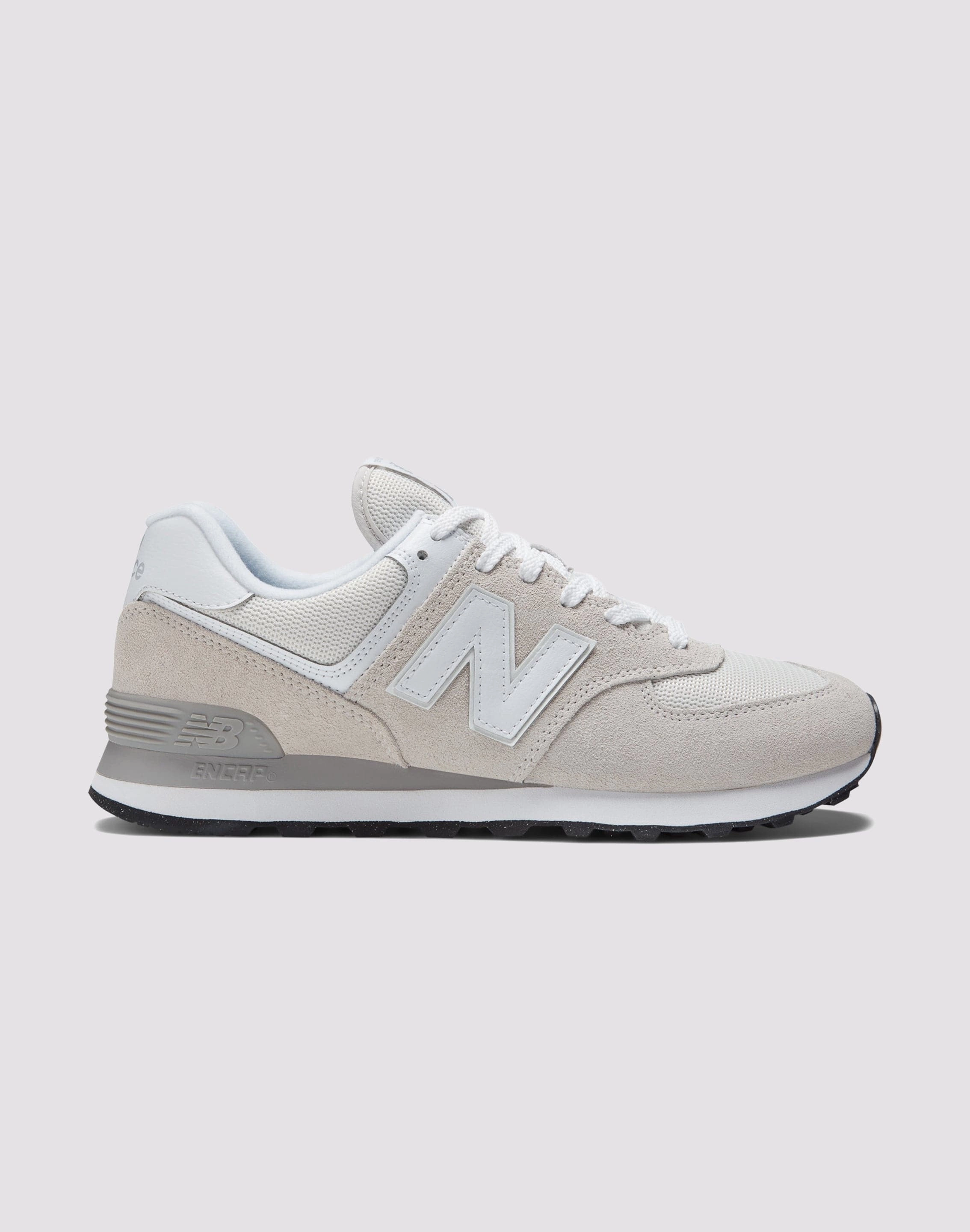 Abrasion Shield Tech Rolling Motion Guidance New Balance 574 "Nimbus Cloud/Grey/White"