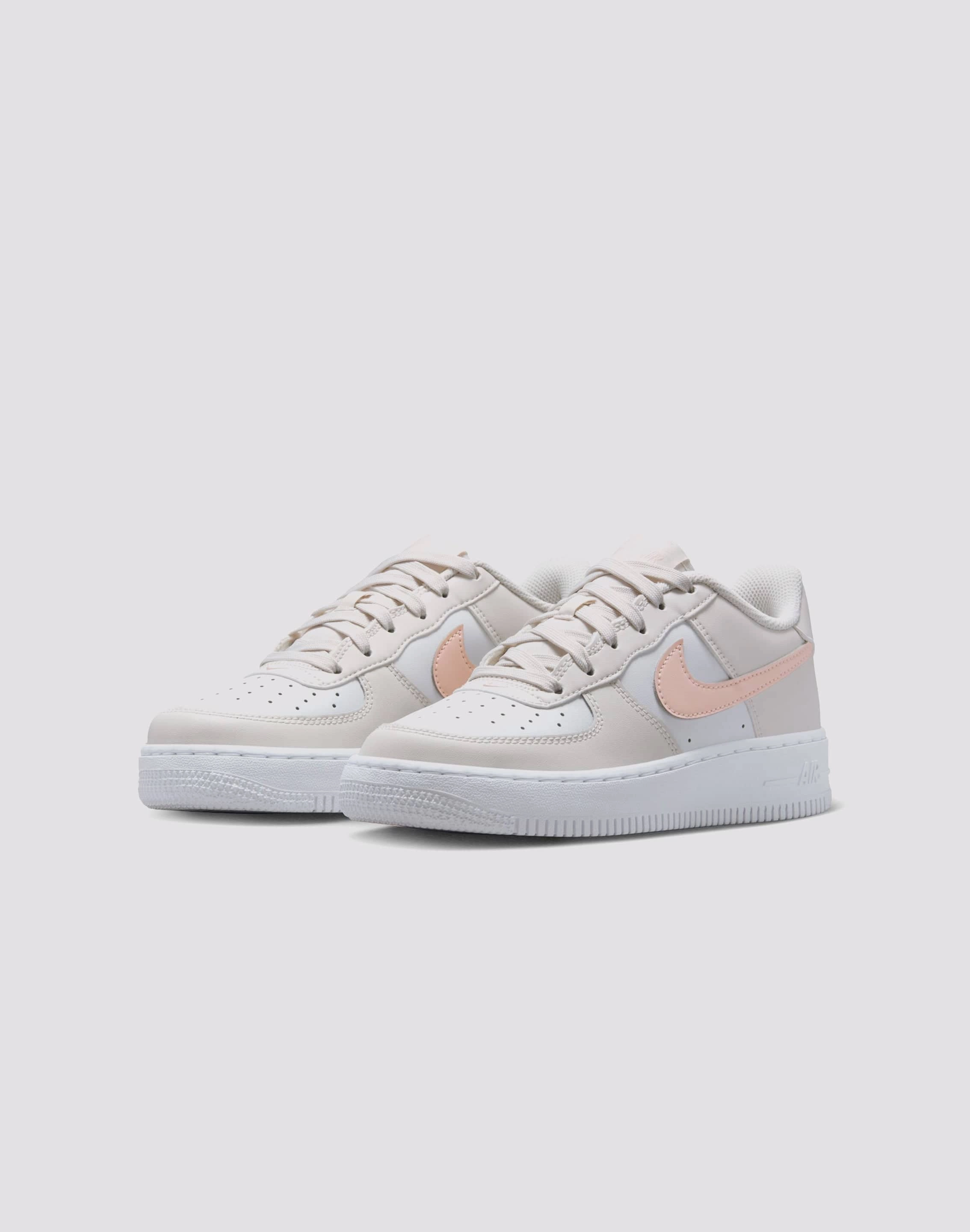 Anti Bacterial Quick Dry Fabric Nike Air Force 1 Grade School Girls'&nbsp;"Phantom/Echo Pink/Summit White"