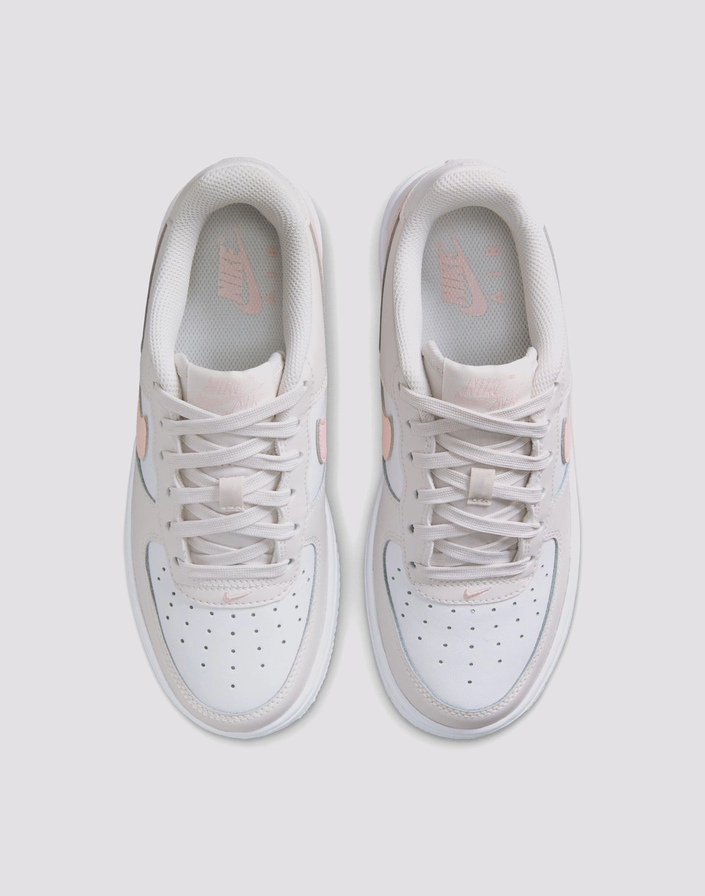 Non Slip Outsole Nike Air Force 1 Grade School Girls'&nbsp;"Phantom/Echo Pink/Summit White"