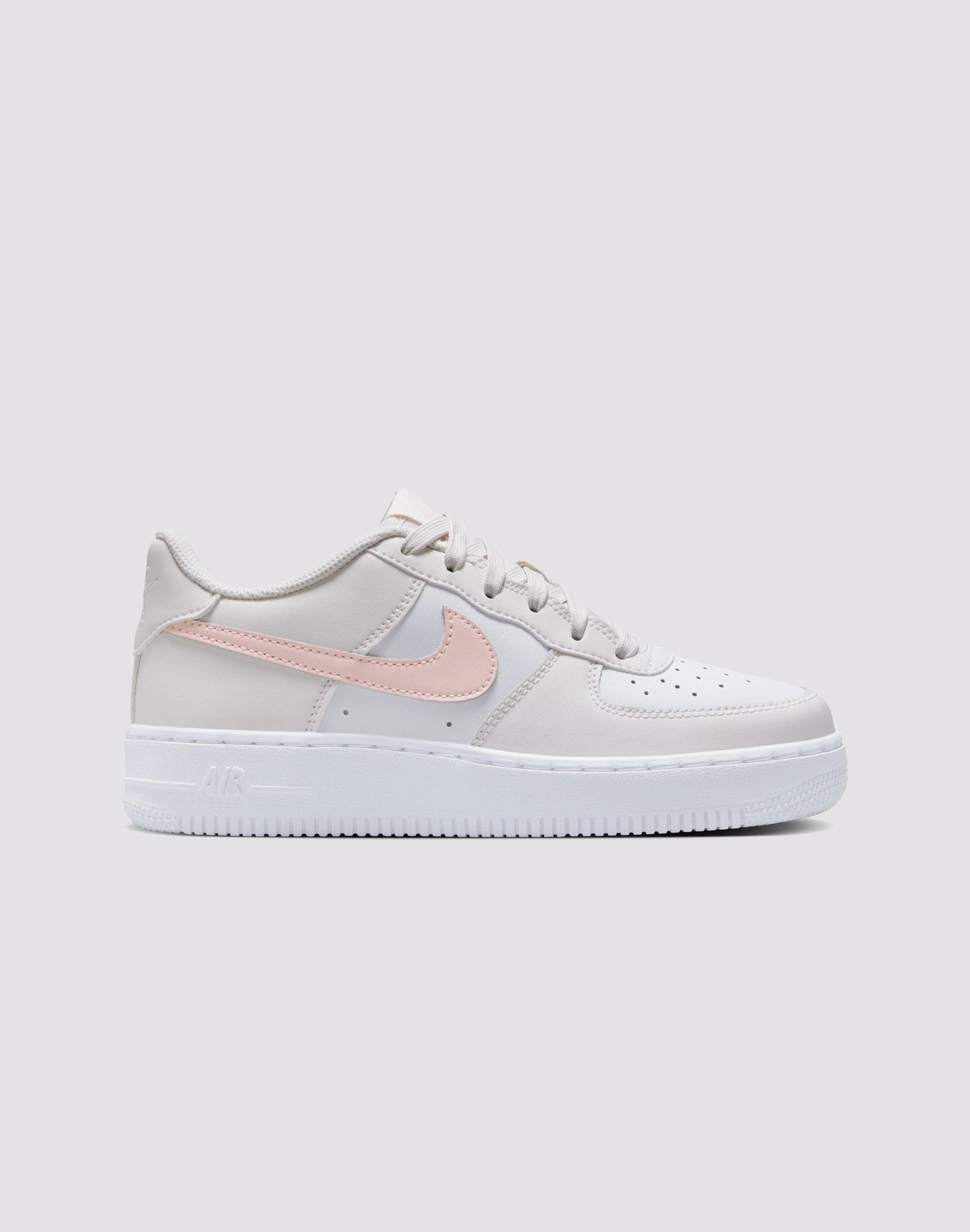 Comfortable kids' shoes Basketball - inspired kids' shoes Nike Air Force 1 Grade School Girls'&nbsp;"Phantom/Echo Pink/Summit White"