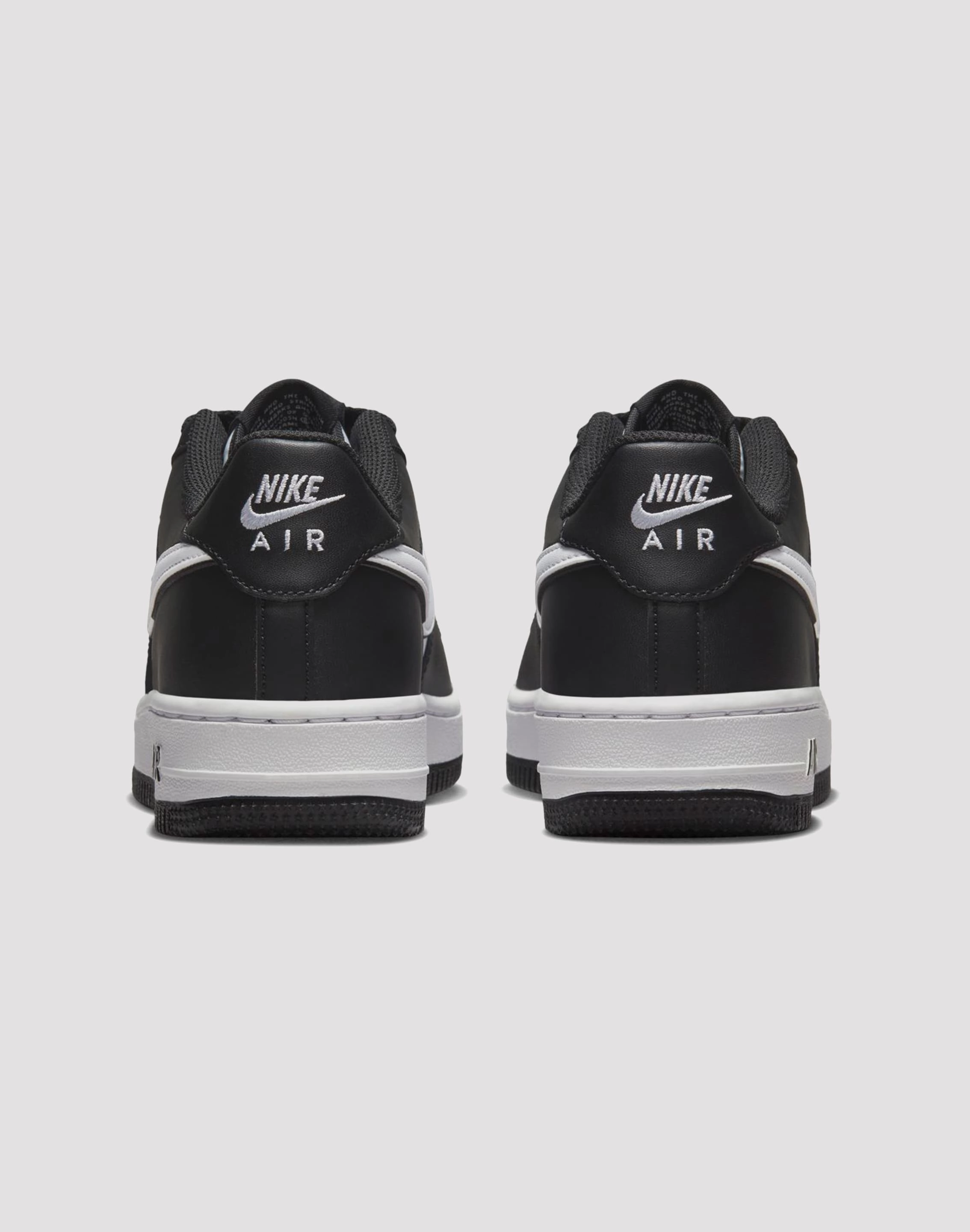 Nike Air Force 1 LV8 2 Grade School Kids' Black/White Easy Clean Playtime essentials