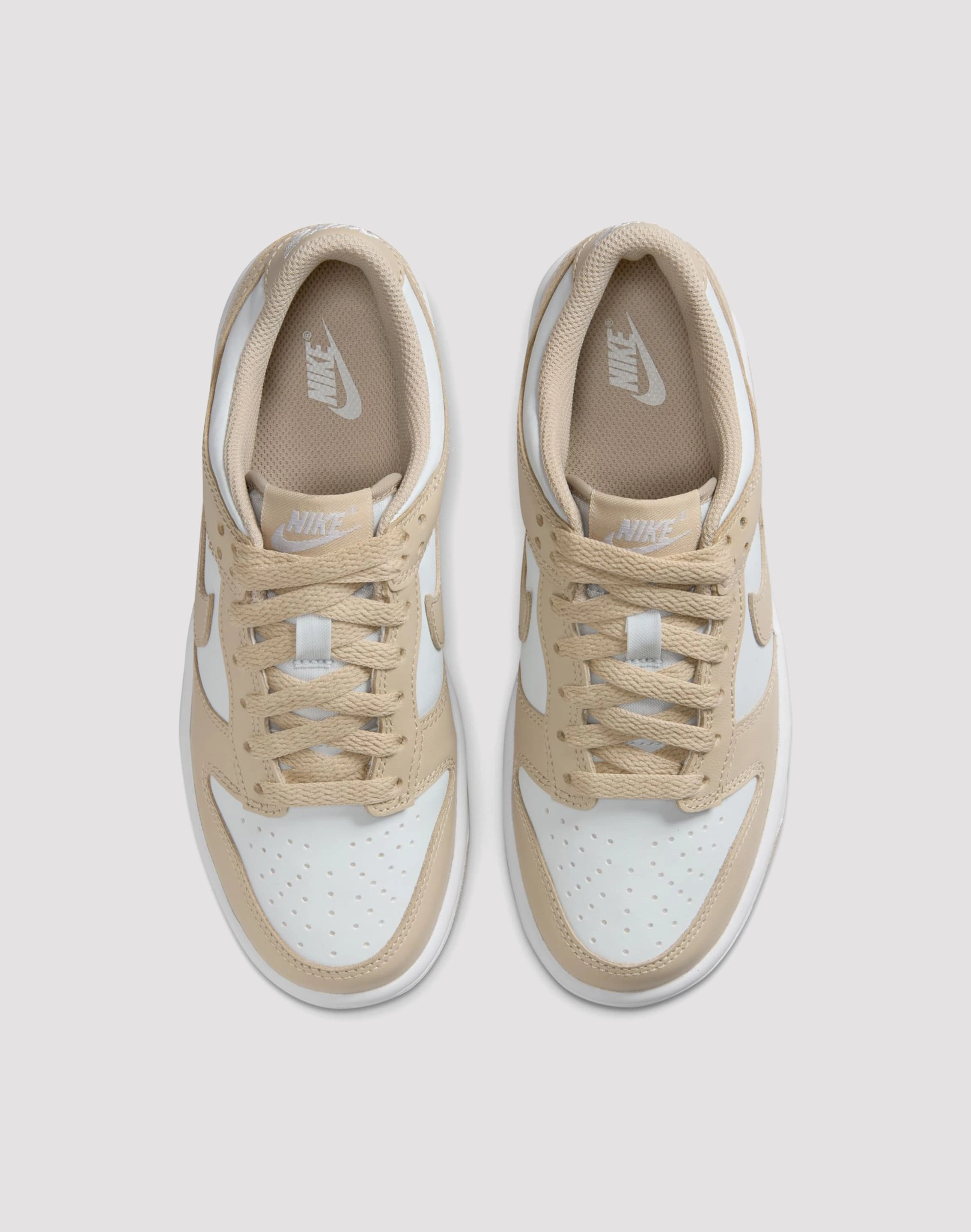 Nike Dunk Low Grade School Boys' "Desert Khaki/Pure Platinum" EnergyReturnMidsole
