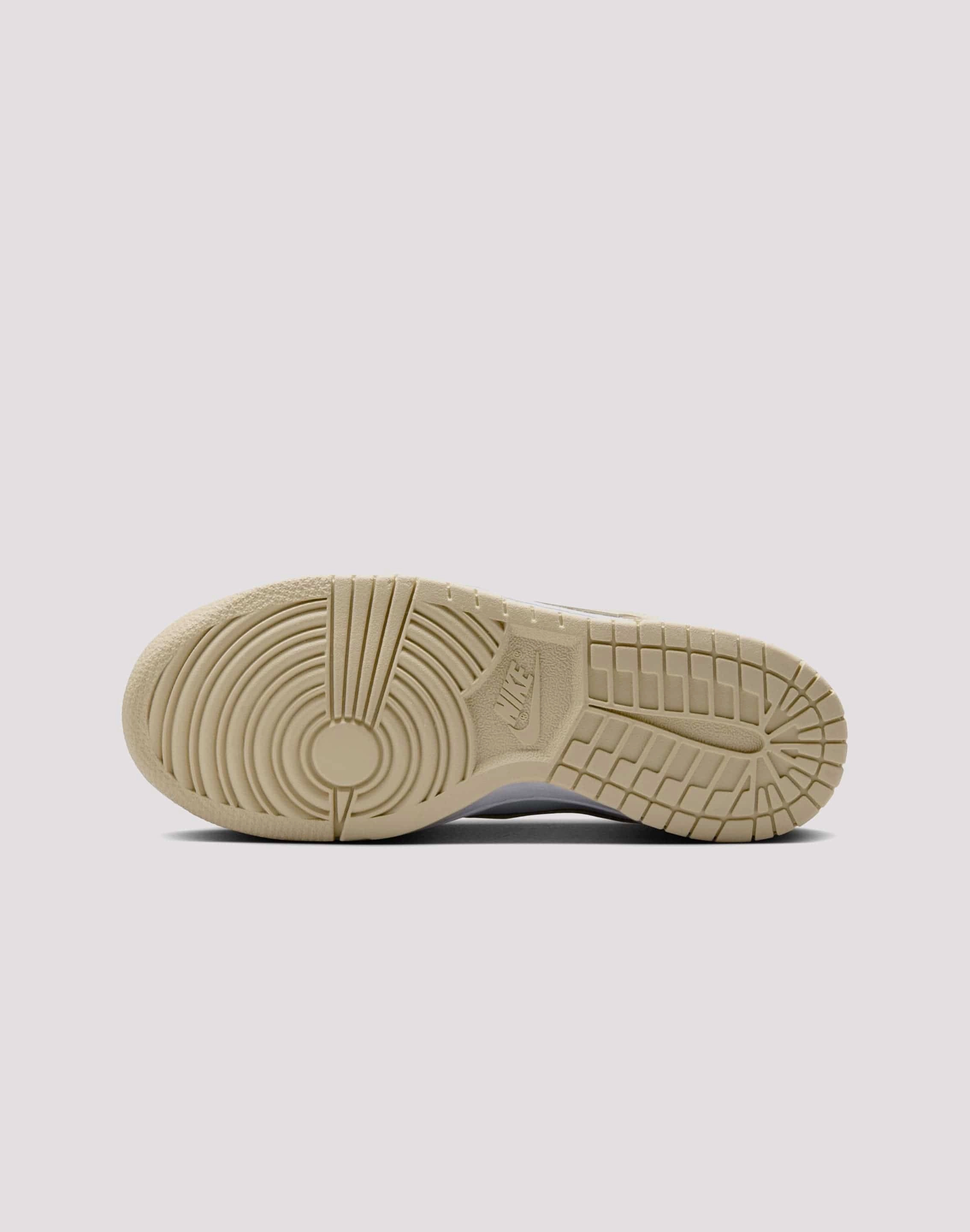 Nike Dunk Low Grade School Boys' "Desert Khaki/Pure Platinum" Slip Resistant Outsole Classic kids' shoes