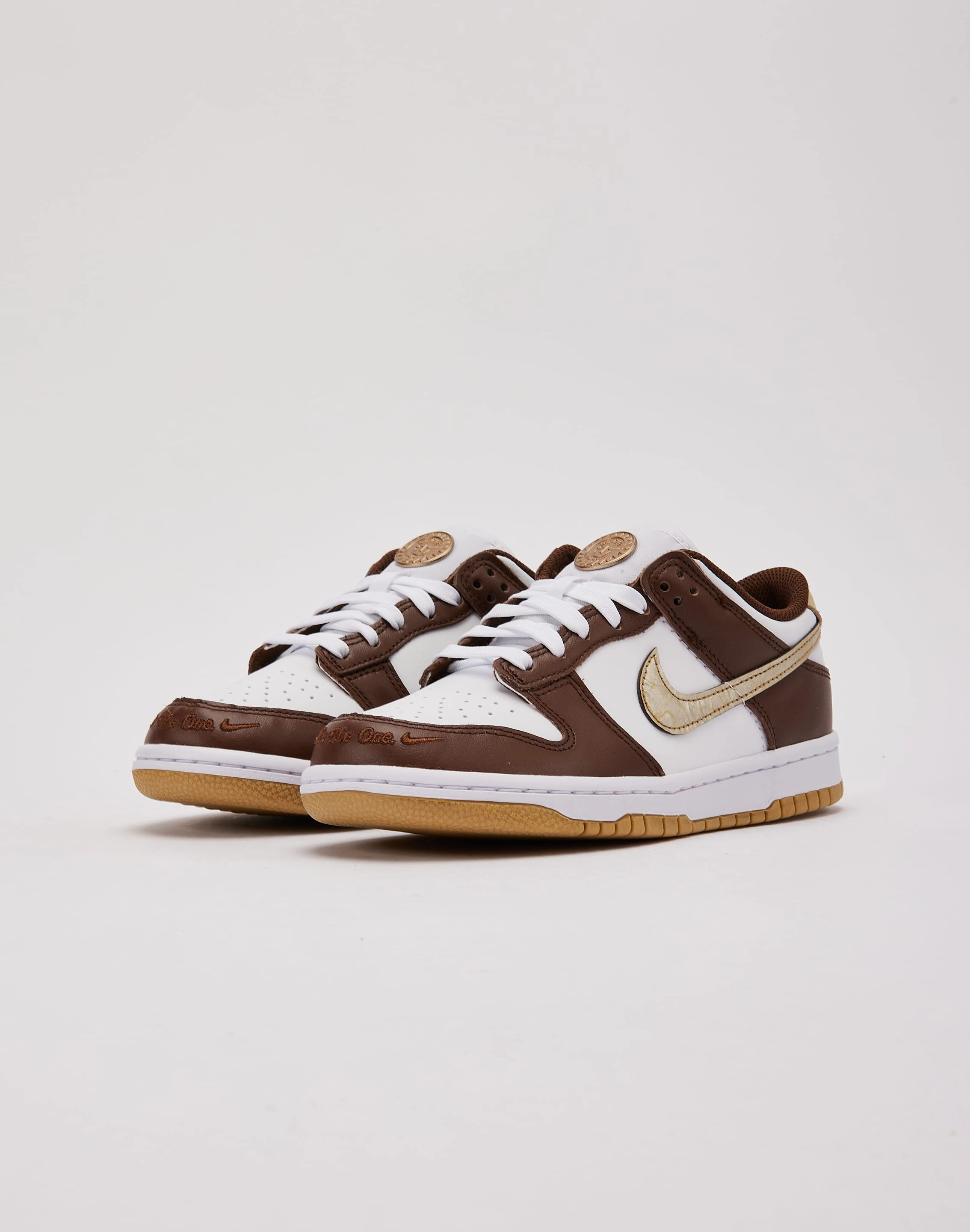 Stretchy Nike Dunk Low Grade-School