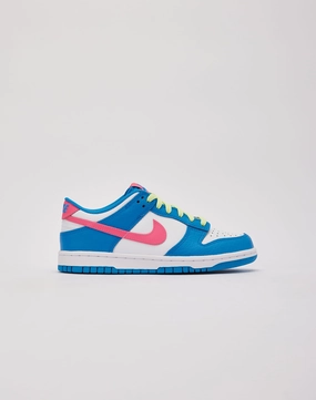 Kindergarten kids' things Cushioned Heel Counter Nike Dunk Low Grade-School