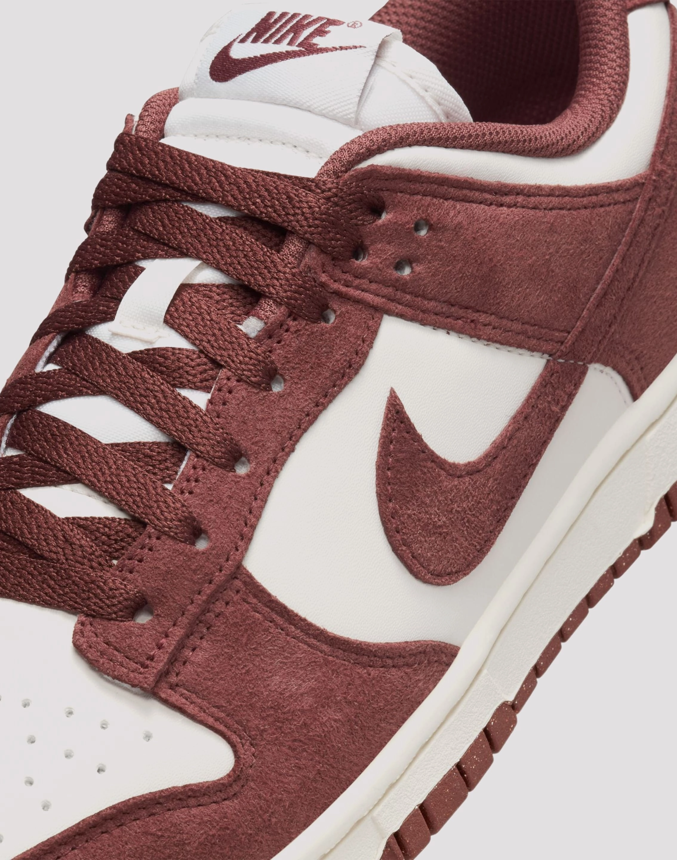 Nike Dunk Low "Phantom/Red Sepia/Sail/White" Breathable piece quietest