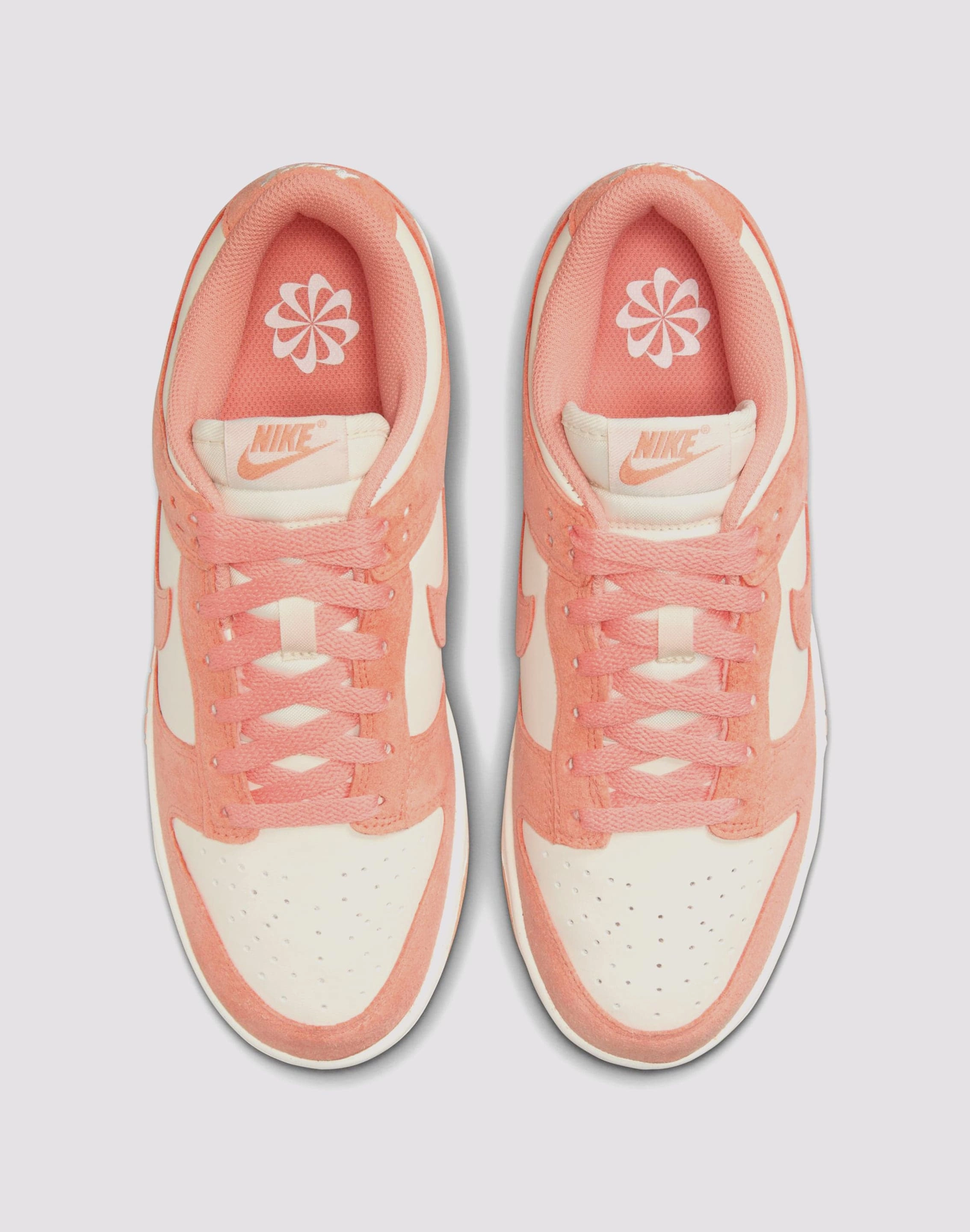 Nike Dunk Low "Soft Pearl/Apricot Agate/White" snowy Stacked Heel
