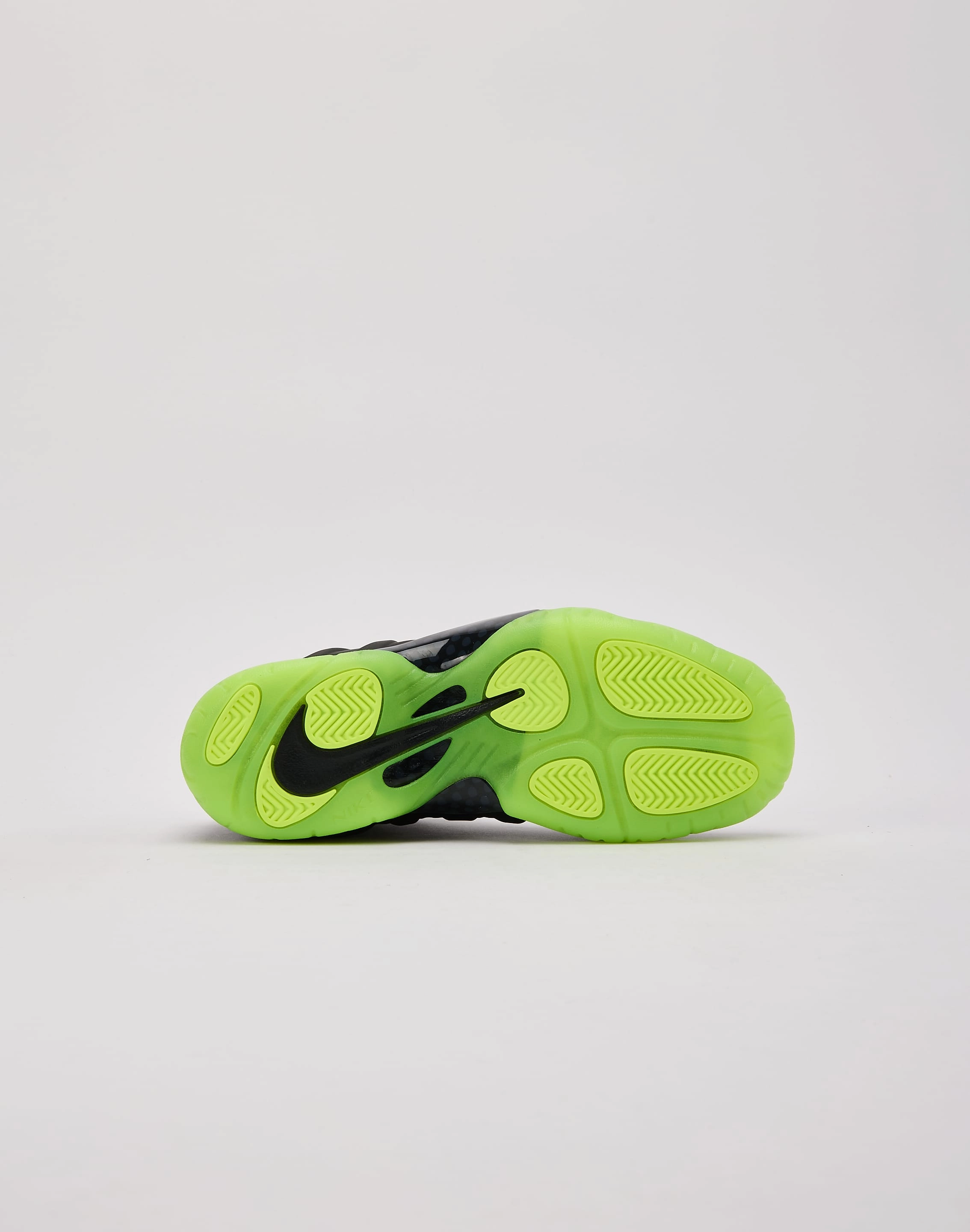 Nike Little Posite One 'Black Volt' Grade-School Modern kids' designs Impact Resistant