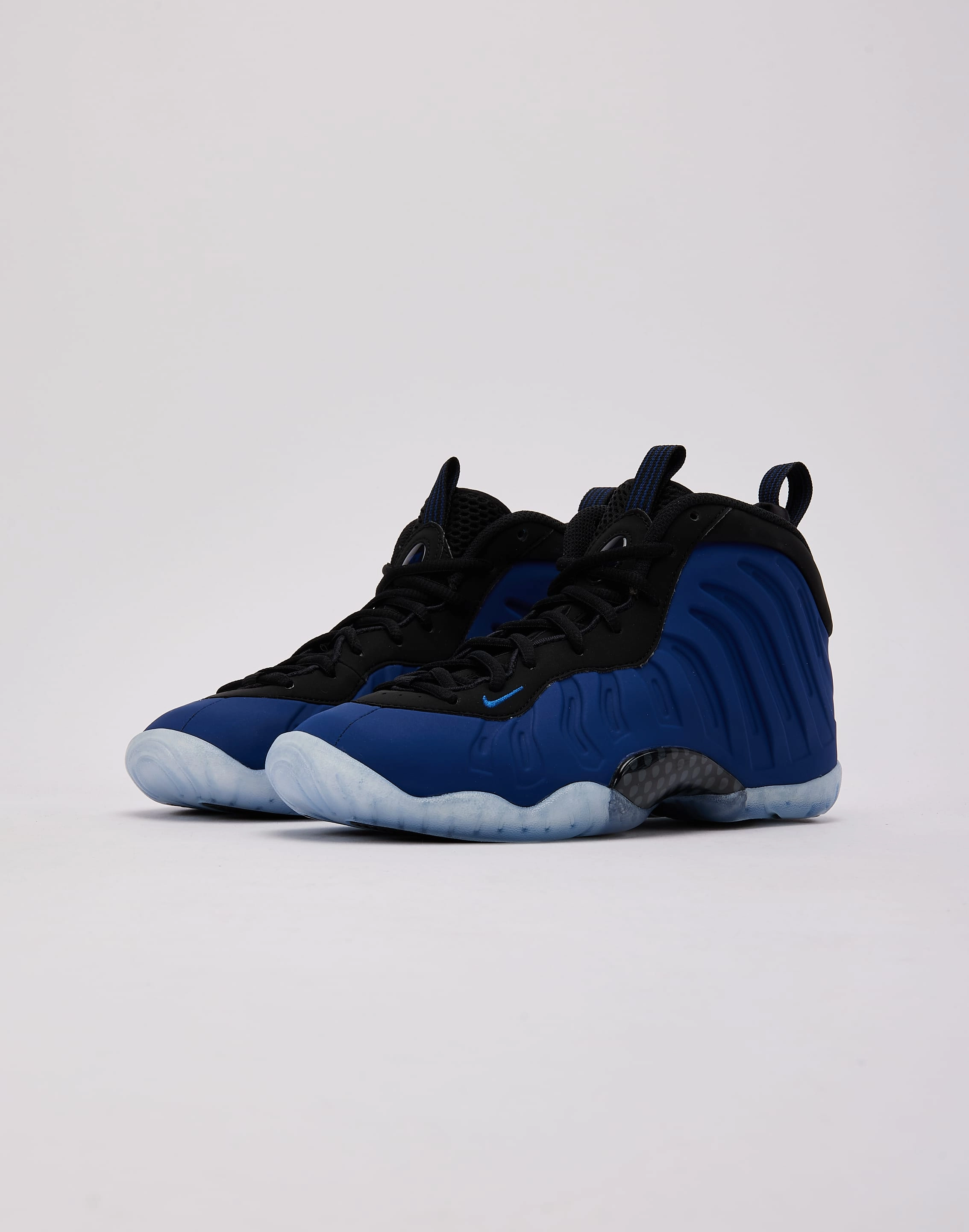 Nike Little Posite One 'Deep Royal' Grade-School Non Slip Sole Padded collar