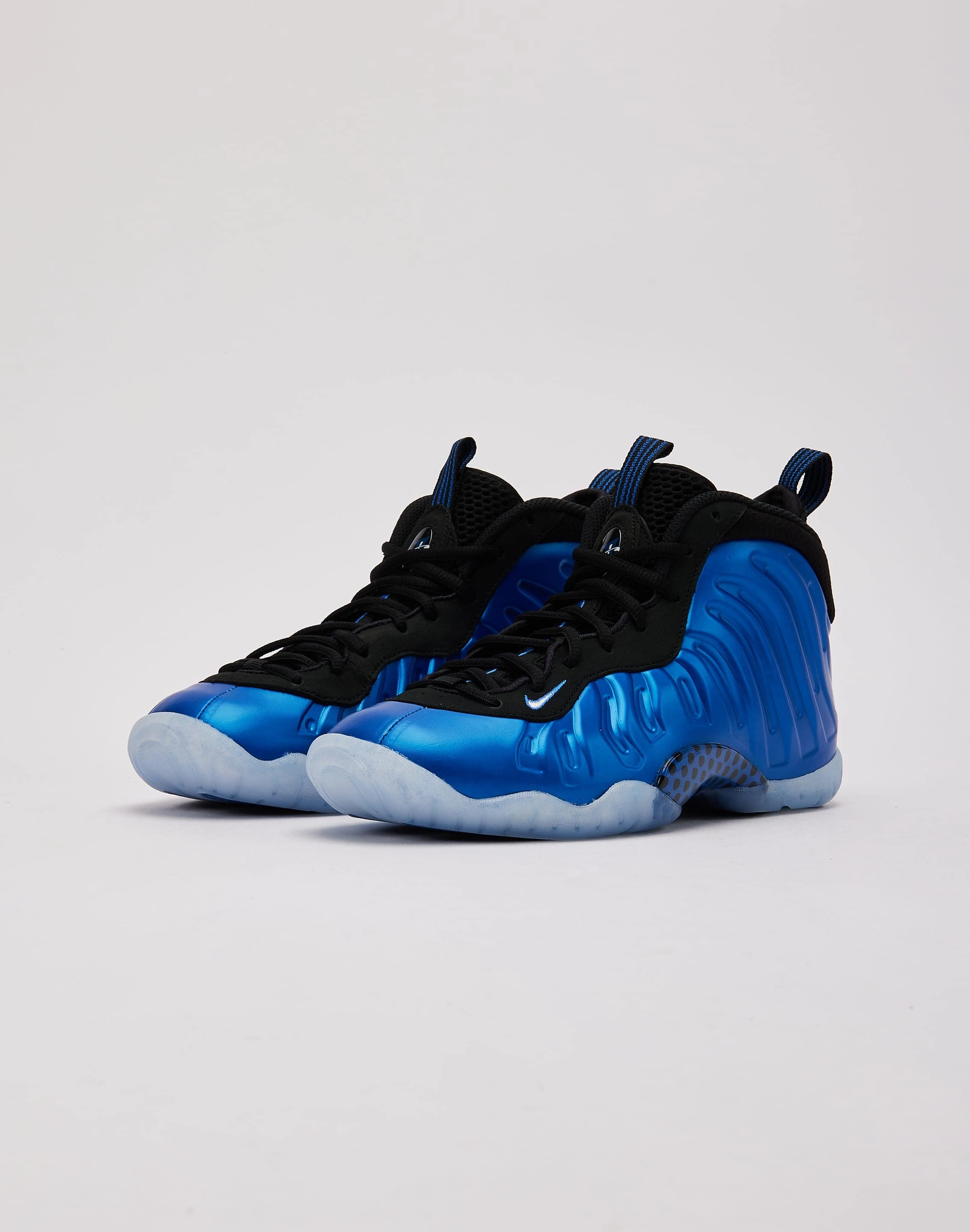 Nike Little Posite One 'Royal' Grade-School Kids' loafers Tennis - oriented kids' shoes