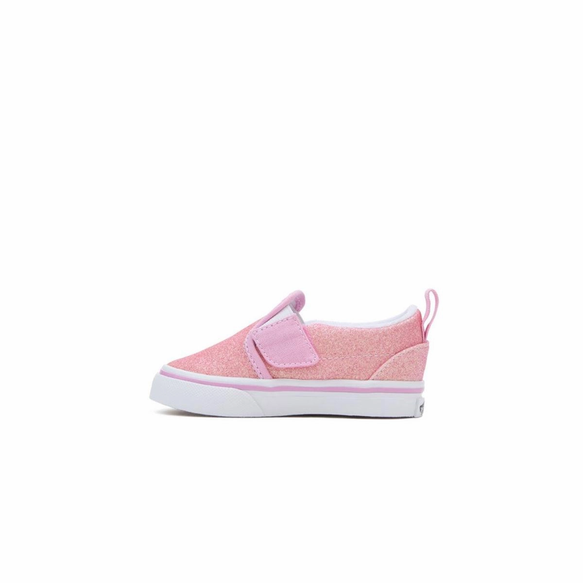 Toddlers Slip-On V Glitter 'Pink' Pressure Dispersion