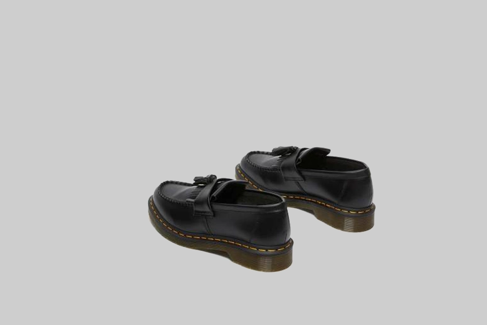 Nordic Calm Rough Path Dr. Martens Adrian Leather Tassel Loafers - 22209001