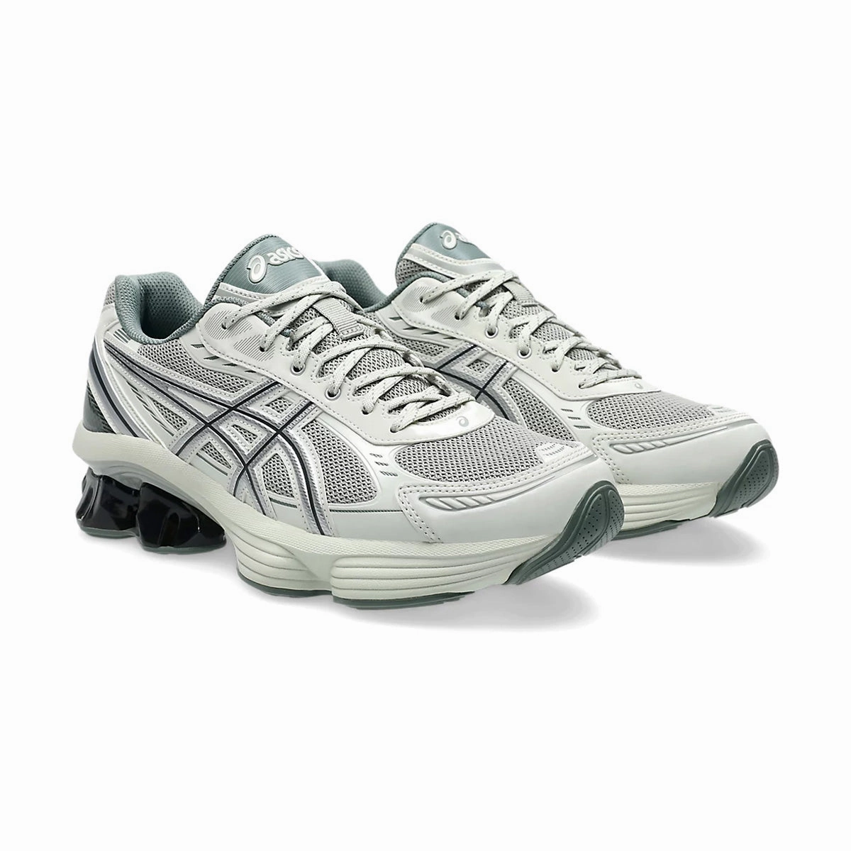 Elegant shock absorption unisex shoes GEL-Kinetic Fluent 'Seal Grey Pure Silver'