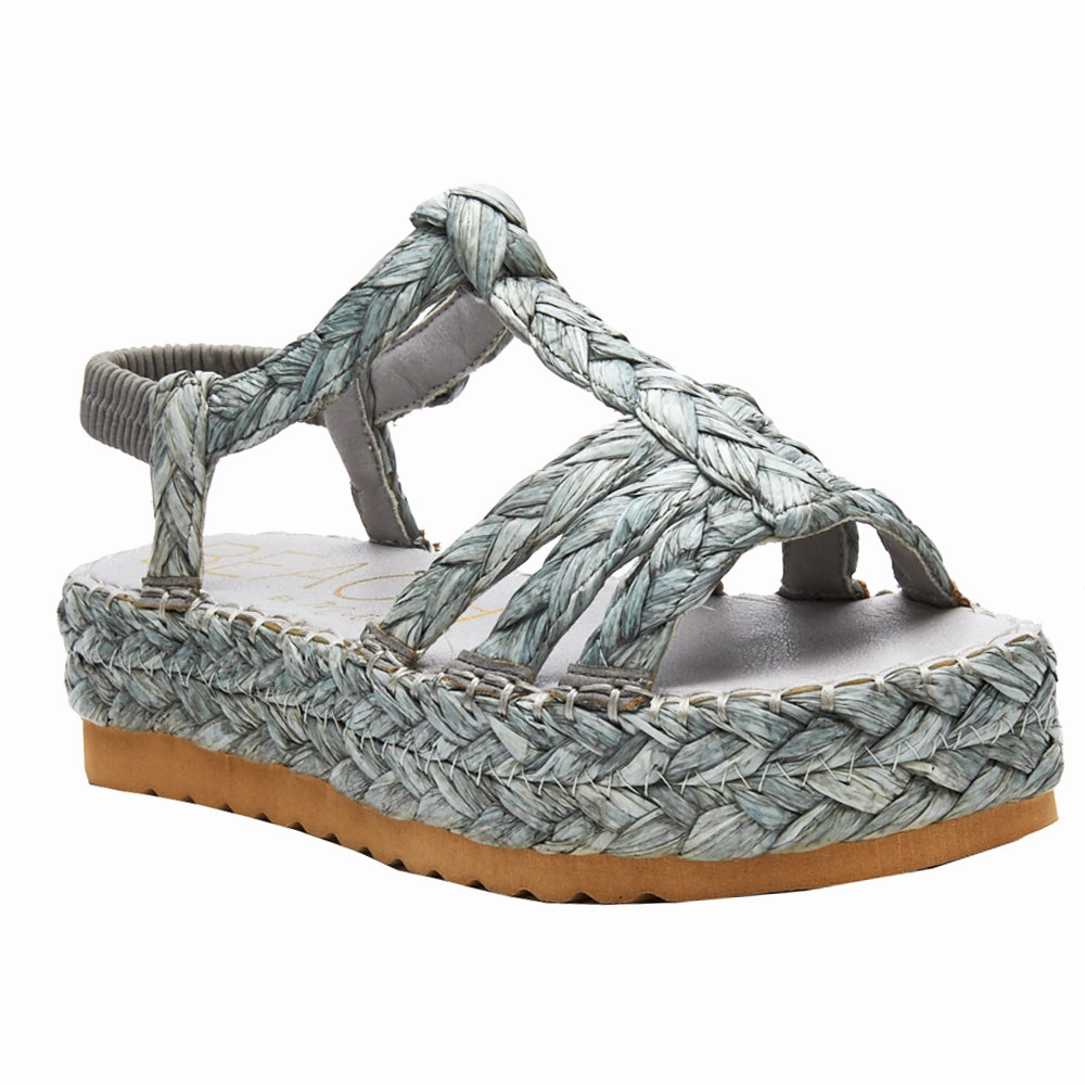 North Shore Platform Espadrille T-Strap Sandals Odor Resistant Material