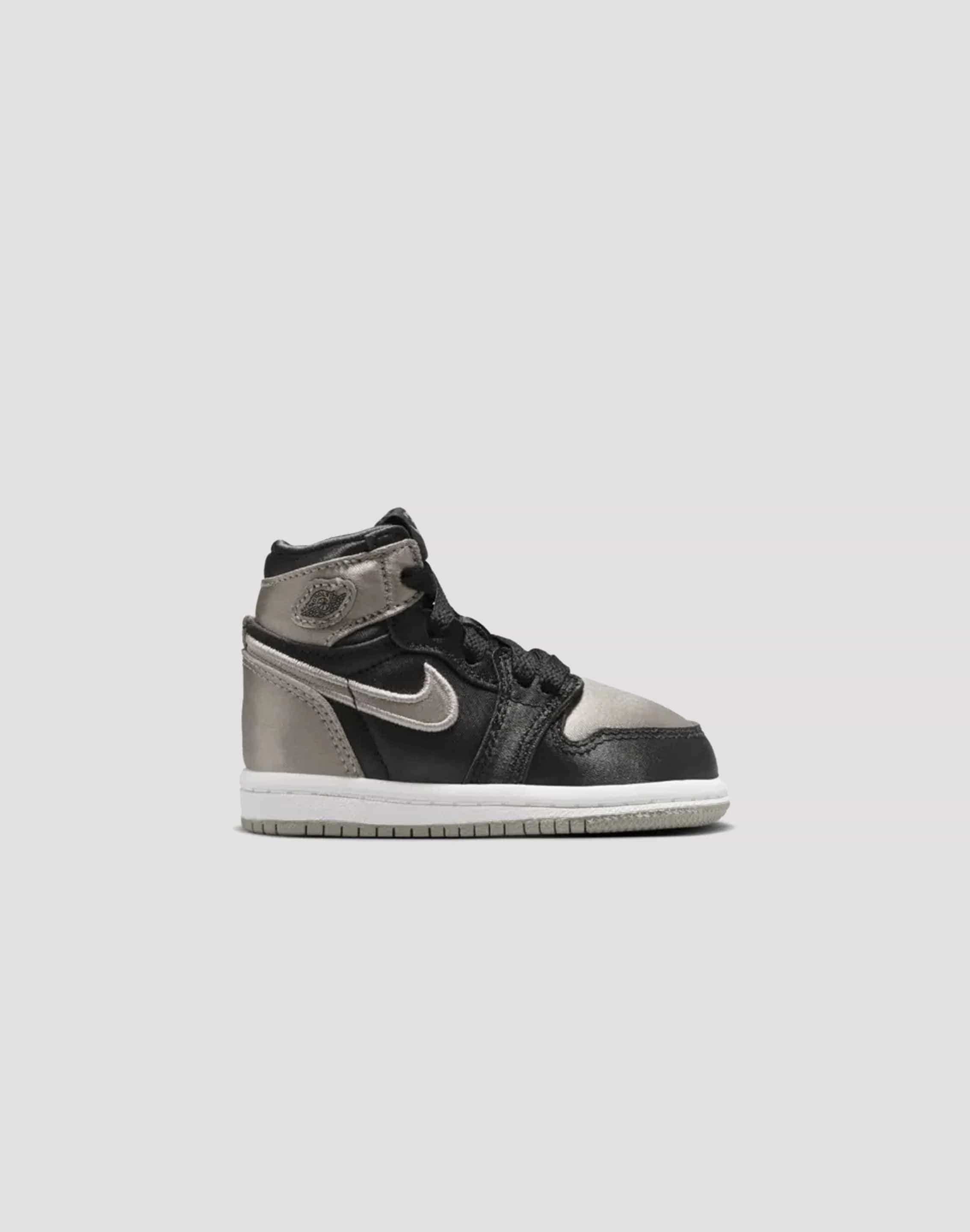 Easy - to - wear kids' fashion Comfort Padding Jordan Air Jordan 1 Retro High OG 'Satin Shadow' Toddler