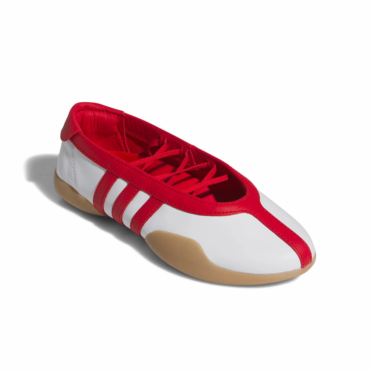 traction - level Responsive cushioning Wmns Taekwondo Mei Ballet 'Cloud White Better Scarlet'