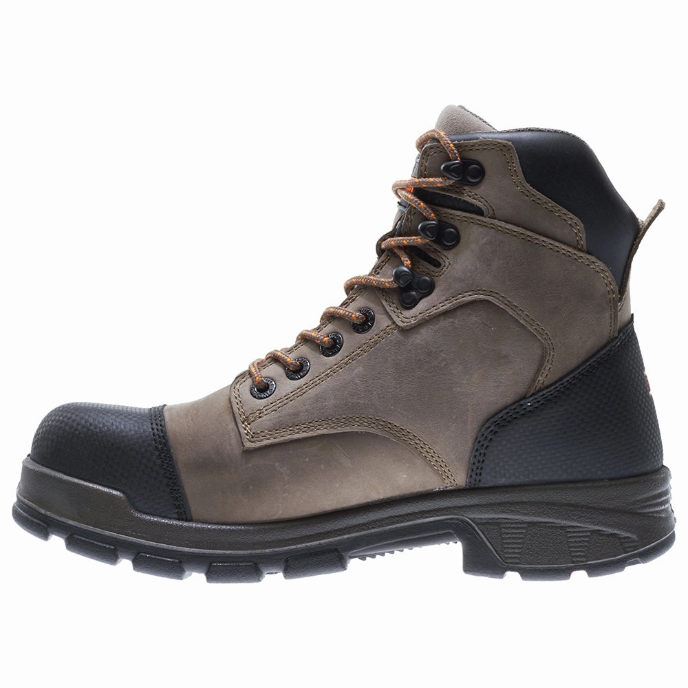 Blade LX 6 Inch Waterproof Composite Toe Work Boots Protective Cushion Shoes suede upper