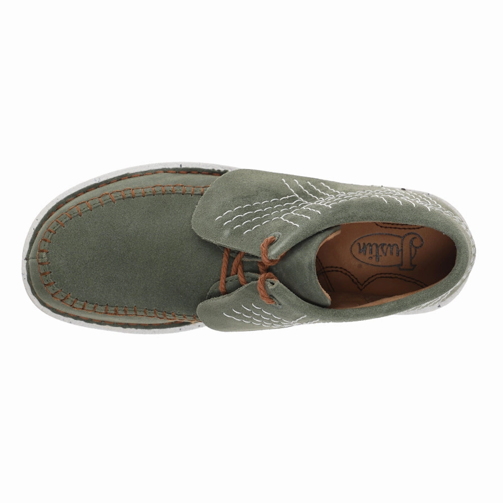 Lightweight Sole Zila Embroidered Moccasin Booties