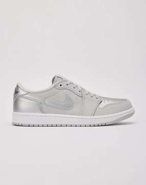 Jordan Air Jordan 1 Retro Low OG 'Metallic Silver' High Rebound Midsole