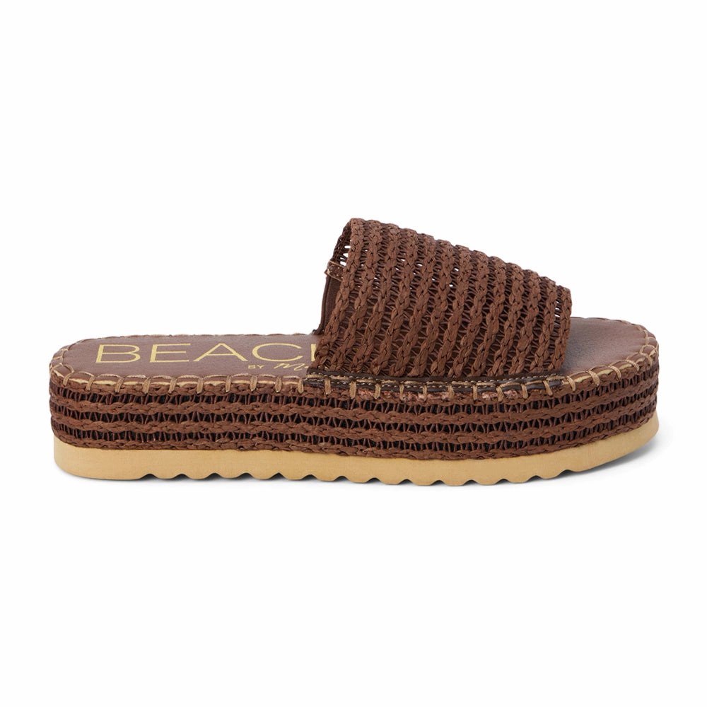 Del Mar Platform Slide Sandals time-saving Shock Dispersing Outsole