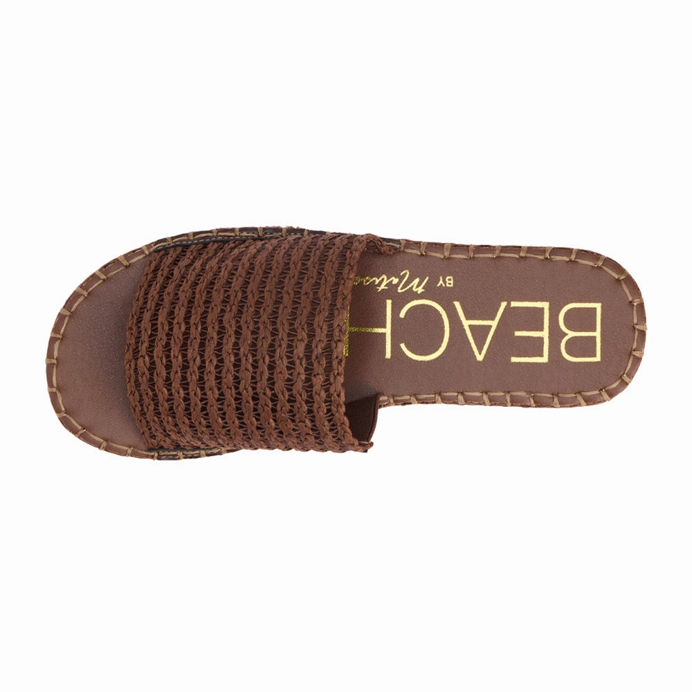 Del Mar Platform Slide Sandals Ultra Cushioned Heel men's shoes