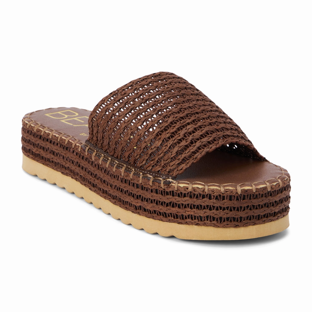 Del Mar Platform Slide Sandals Responsive foam