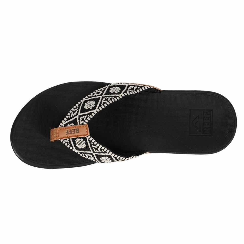 Ortho Woven Flip Flops Cushioned Heel Support Cushioned lining