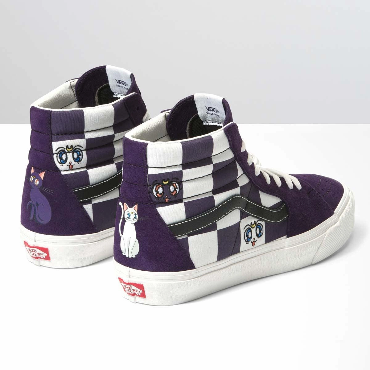   Sailor Moon SK8-Hi 'Mysterioso' Skid Resistant Base Premium Knit Fabric