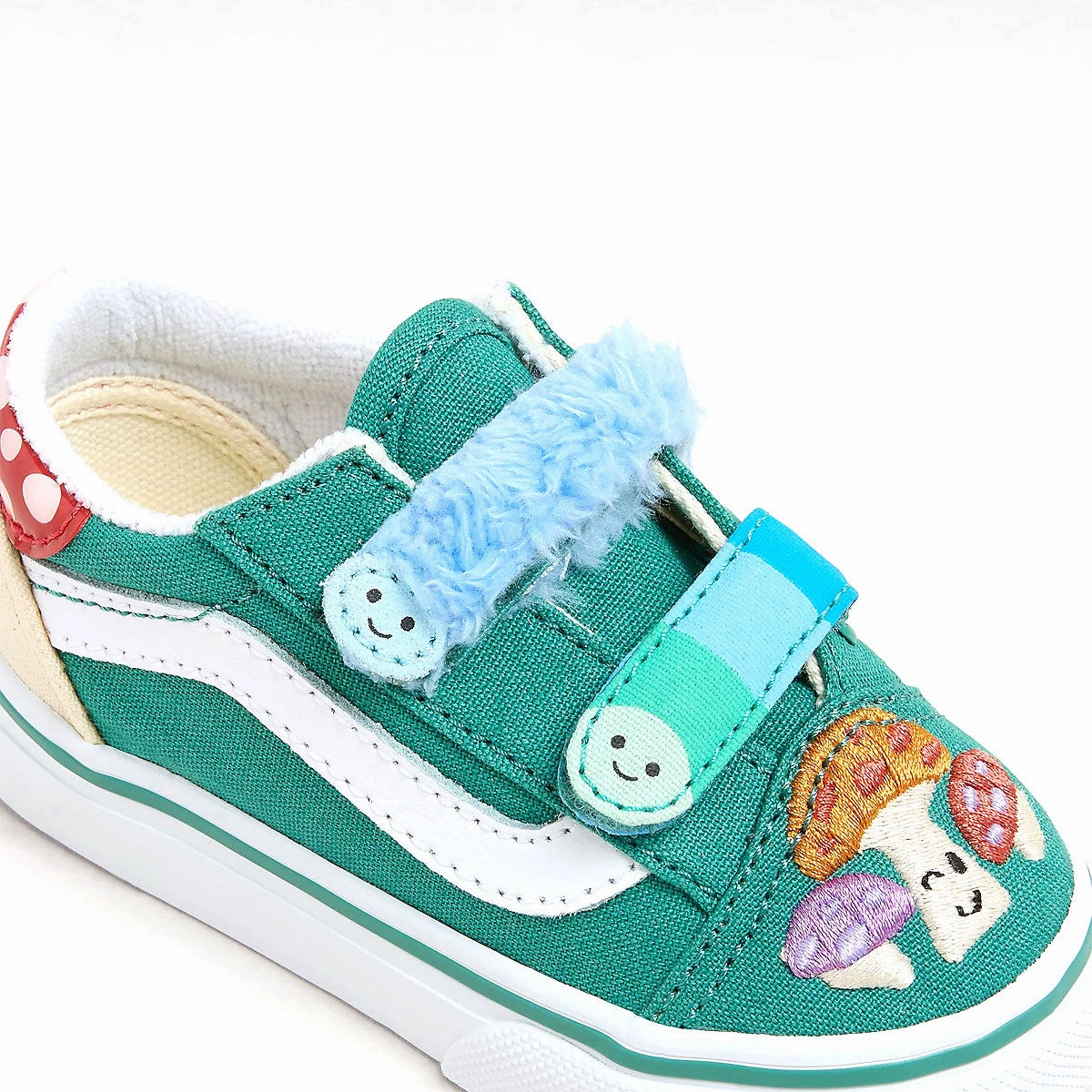 Speed Form Stability Kids Old Skool V Hook & Loop 'Mushroom'