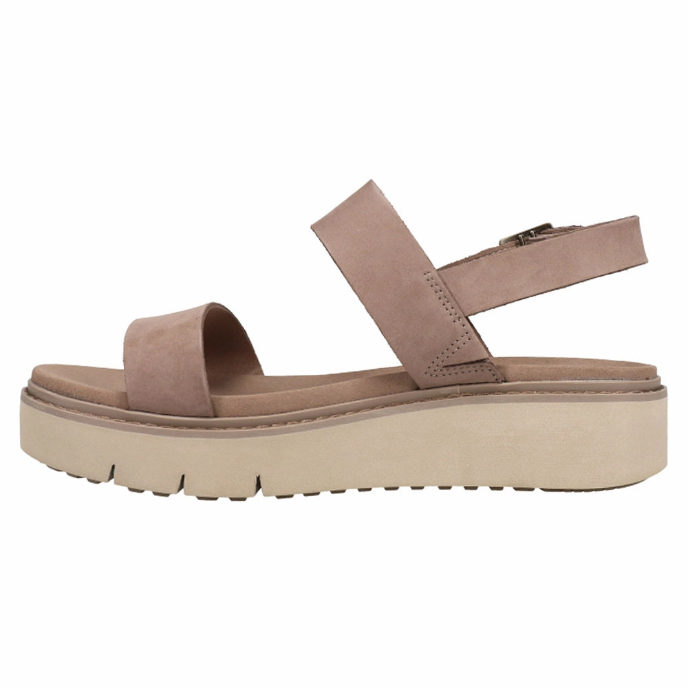 Safari Dawn 2 Band Platform Sandals Long Wear Footwear Comfort Shell Design Gear