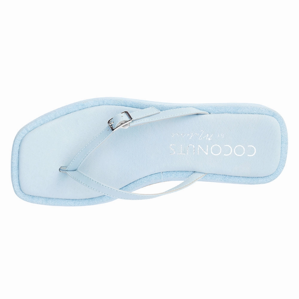 Owen Platform Flip Flops thin - soled