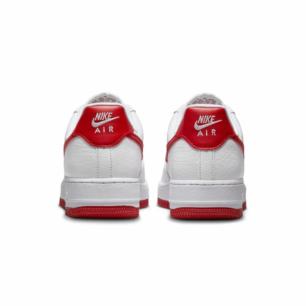 Wmns Air Force 1 ??07 Next Nature 'White Red' hikers' Multi Density Cushioning