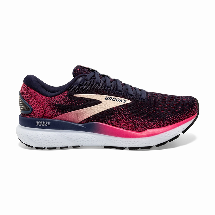 Comfort Stride college - team - themed running shoes BROOKS Ghost 16 Medium(1D) ?????????????????????