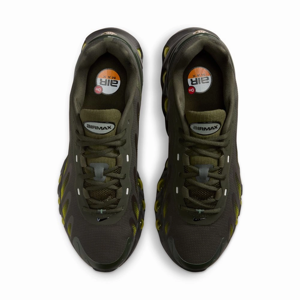 Air Max DN8 'Sequoia Black Bright Citron' Odor Control Lining Ventilated Footbed