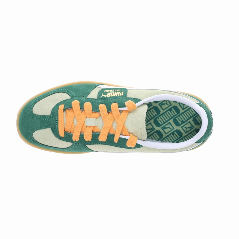 Palermo Lace Up Sneakers Flexible Tread Pattern perforated