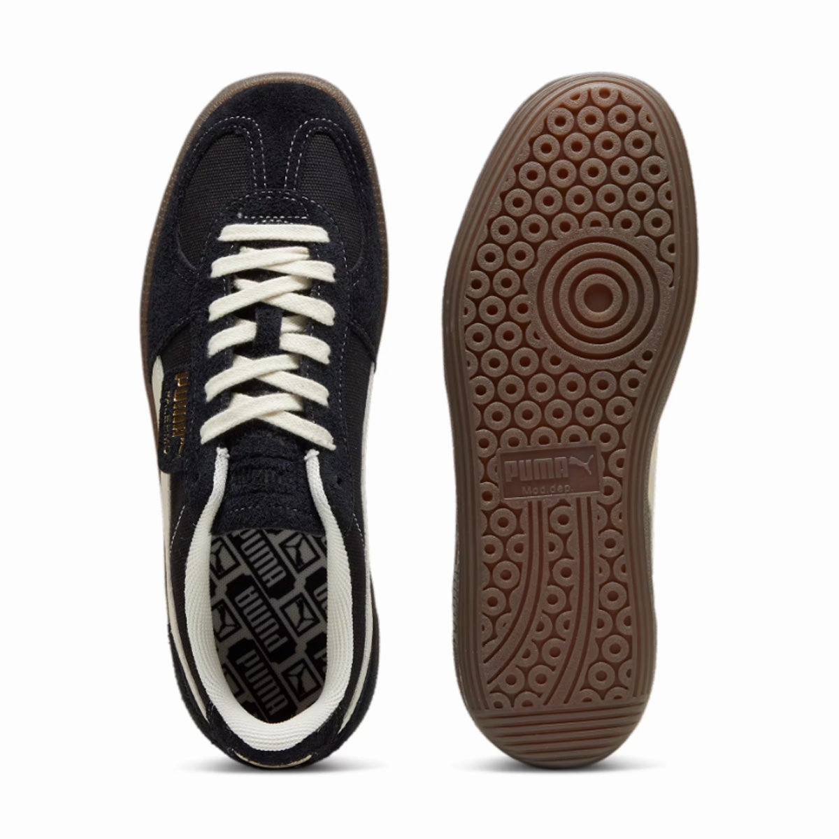 Slip On Convenience heel - cup - level Palermo Vintage 'Black Frosted Ivory'