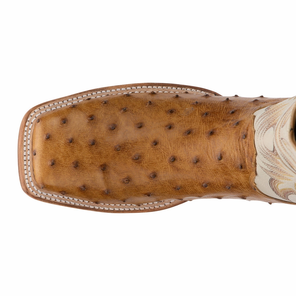 Daily Comfort Insulated Hiking Trails Pascoe 13 Inch Full Quill Ostrich Square Toe Cowboy Boots