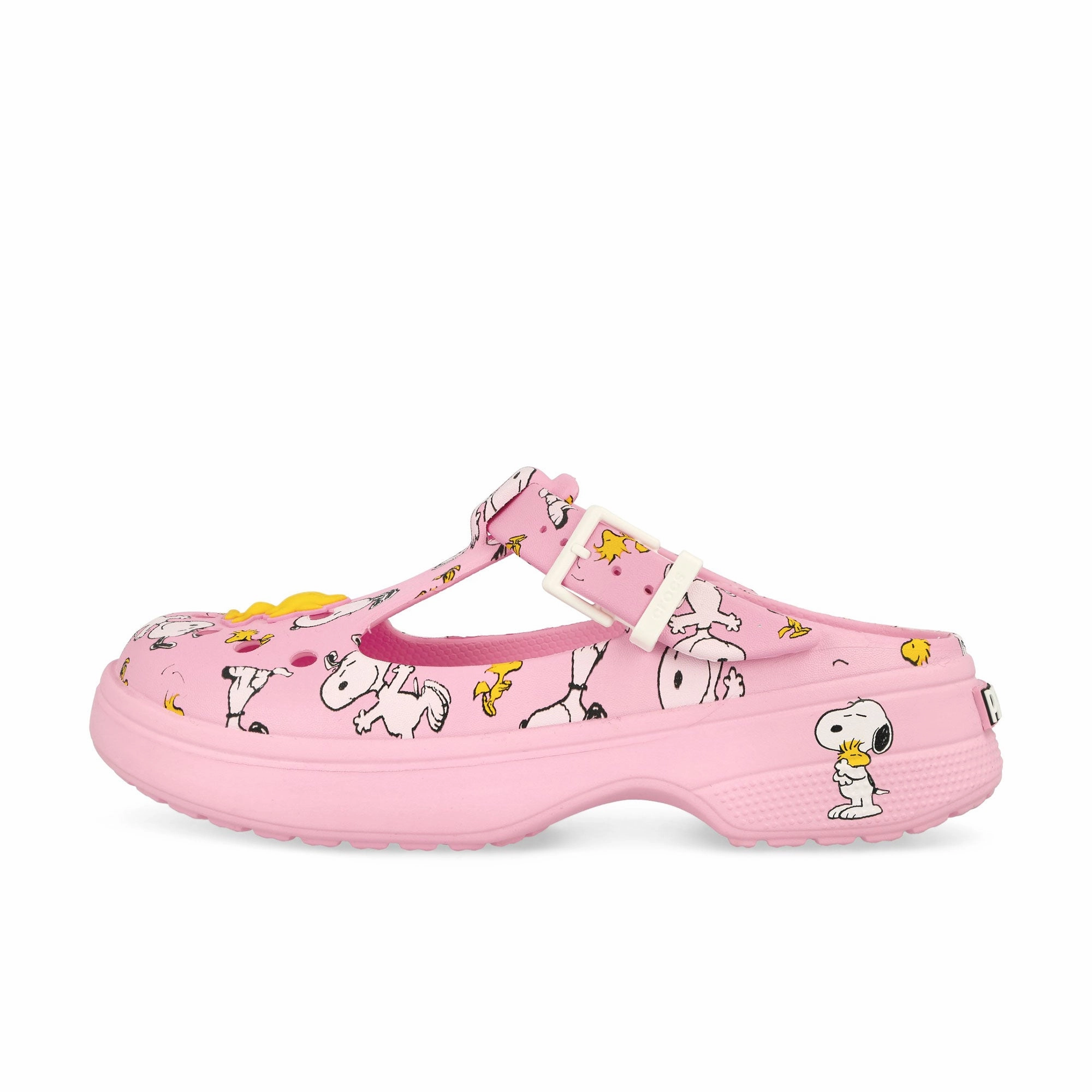 Comfortable bend Peanuts Mary Jane Clog