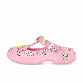 Comfortable bend Peanuts Mary Jane Clog