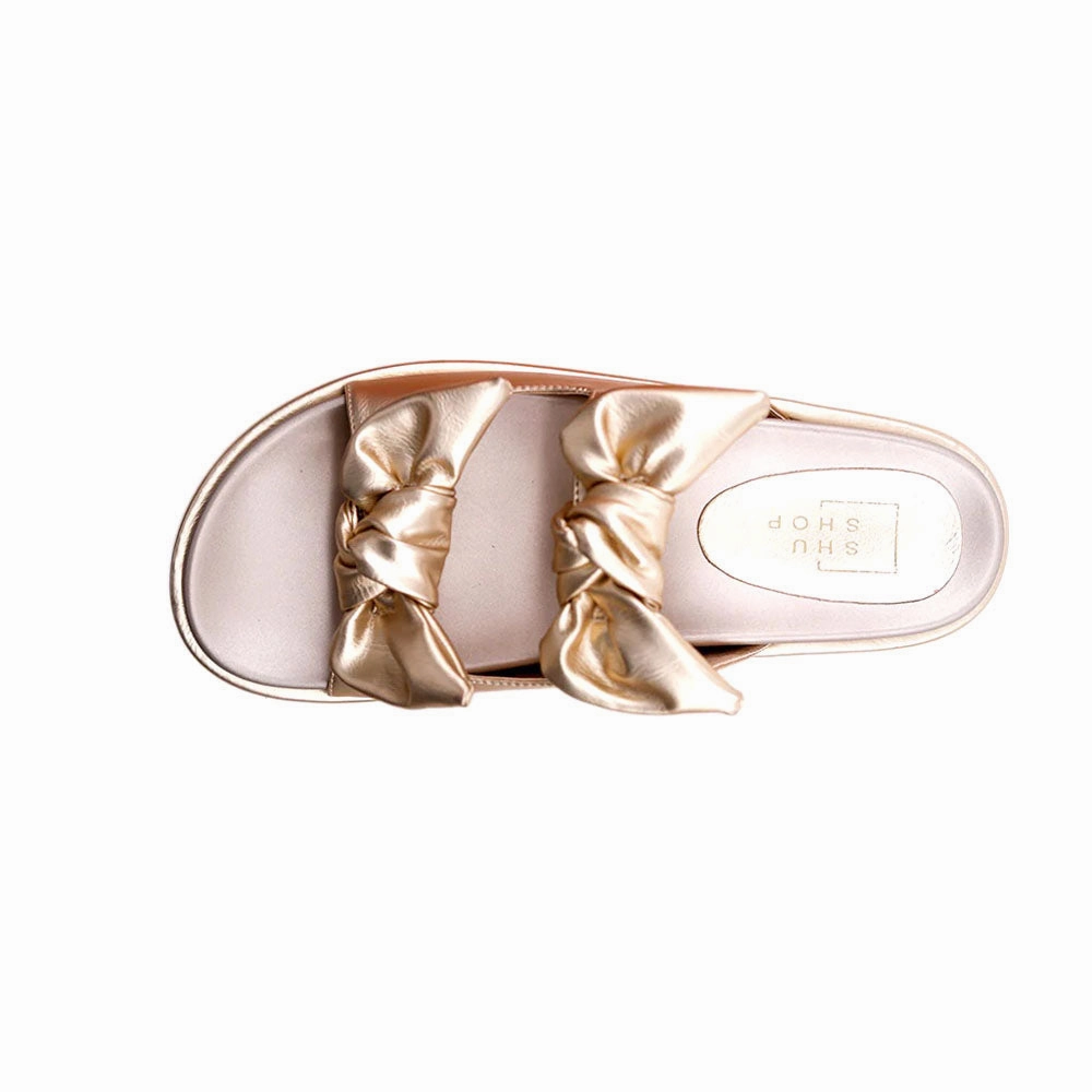 office - specific functions Dynamic Traction Kiki Metallic Platform Slide Sandals