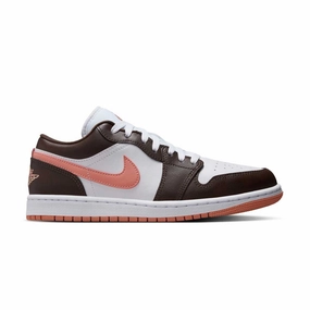 trendy - look party - goer Wmns Air Jordan 1 Low 'White Baroque Brown