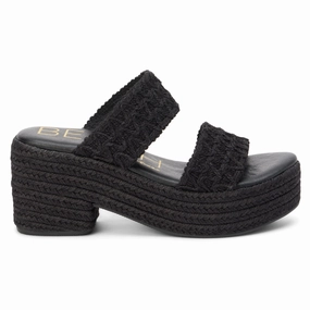 Ocean Ave Platform Block Heel Espadrille Sandals Energy return