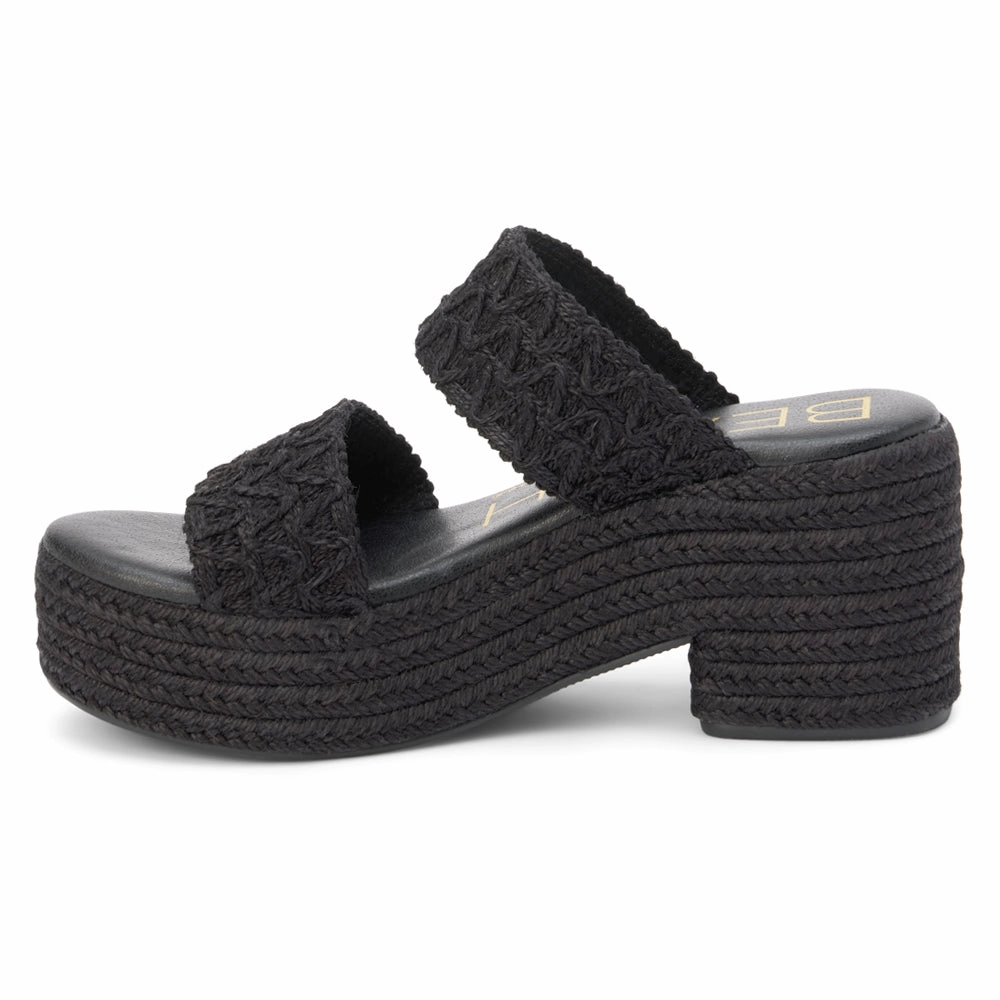 Luxe support Seamless construction Ocean Ave Platform Block Heel Espadrille Sandals